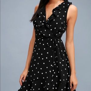 Lulus Polka dot dress